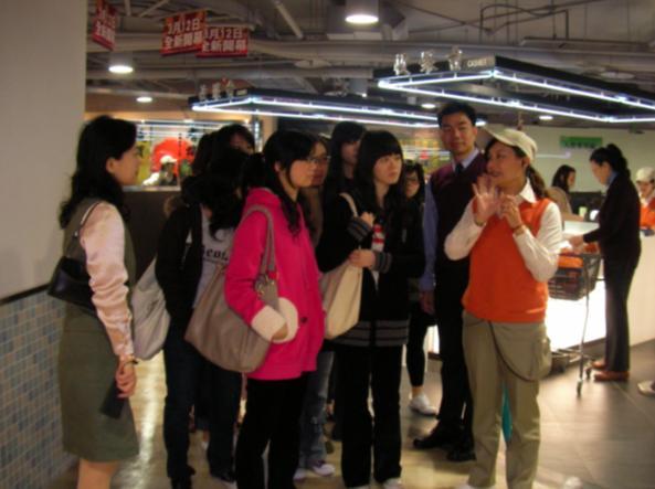 96年學程學生企業參訪-板橋市農會2