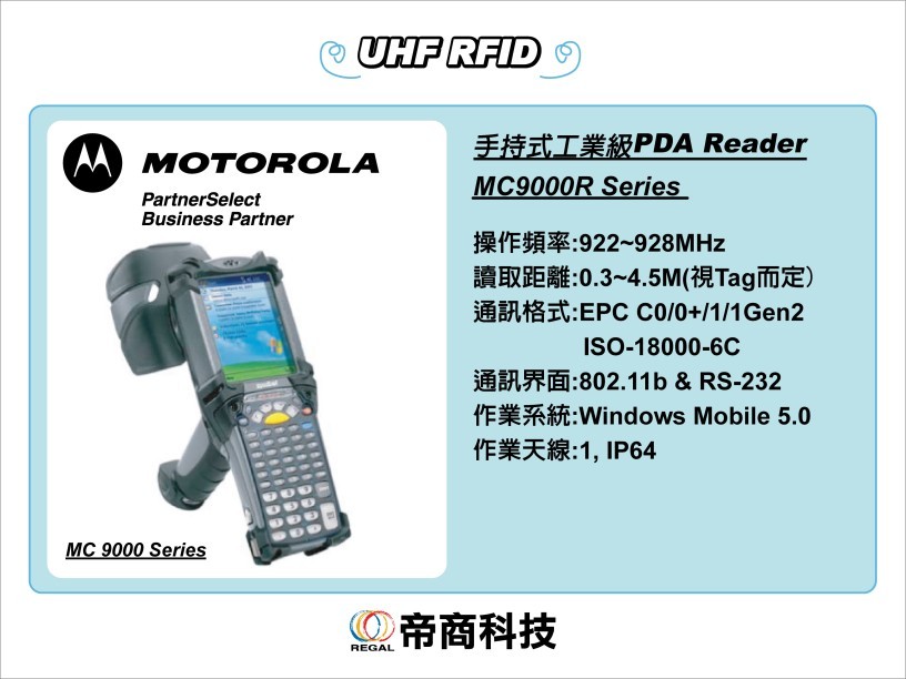 RFID PDA Reader